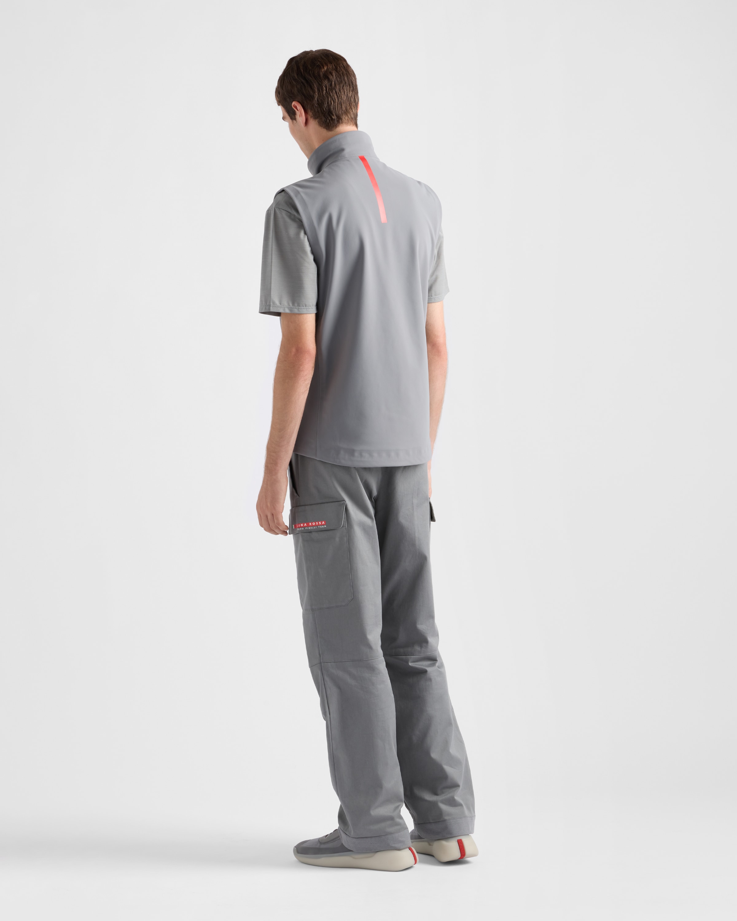 Grey Luna Rossa Prada Pirelli Softshell Vest | PRADA - Luxembourg