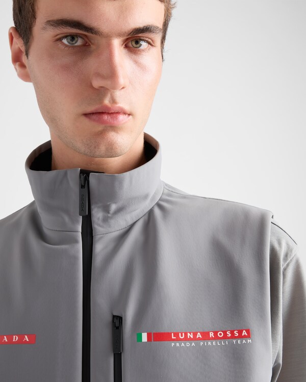 Luna Rossa Prada Pirelli softshell vest - Grey Luna Rossa Prada Pirelli softshell vest - Grey