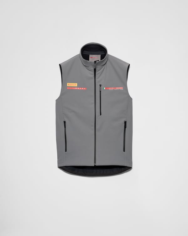 Luna Rossa Prada Pirelli softshell vest - Grey Luna Rossa Prada Pirelli softshell vest - Grey