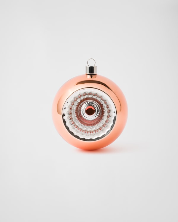 Weihnachtsschmuck aus Glas - Alabasterrosa Weihnachtsschmuck aus Glas - Alabasterrosa