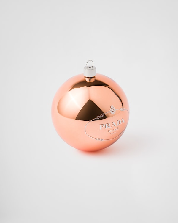 Weihnachtsschmuck aus Glas - Alabasterrosa Weihnachtsschmuck aus Glas - Alabasterrosa