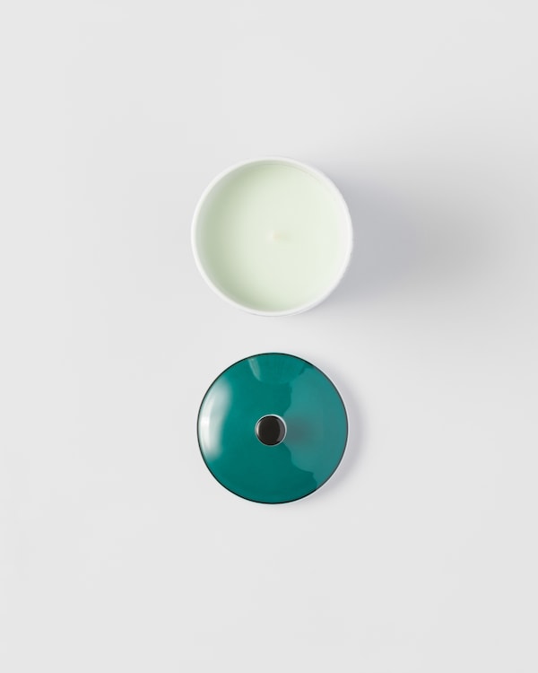 Porcelain scented candle - Vienna Green - Green Porcelain scented candle - Vienna Green - Green