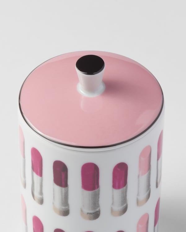 Porcelain scented candle - Lipstick Style Porcelain scented candle - Lipstick Style