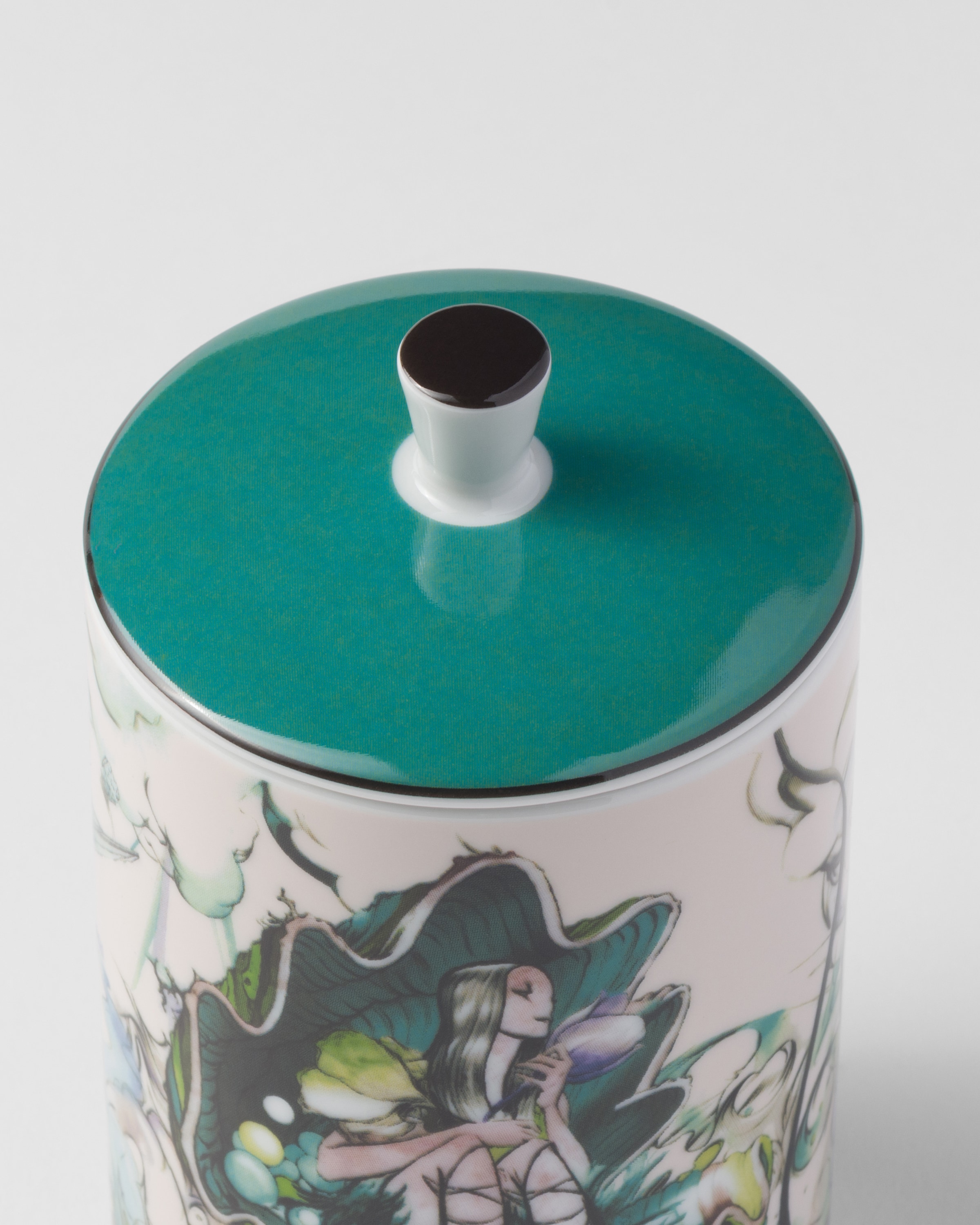 Jade Green Porcelain scented candle - Florid | PRADA