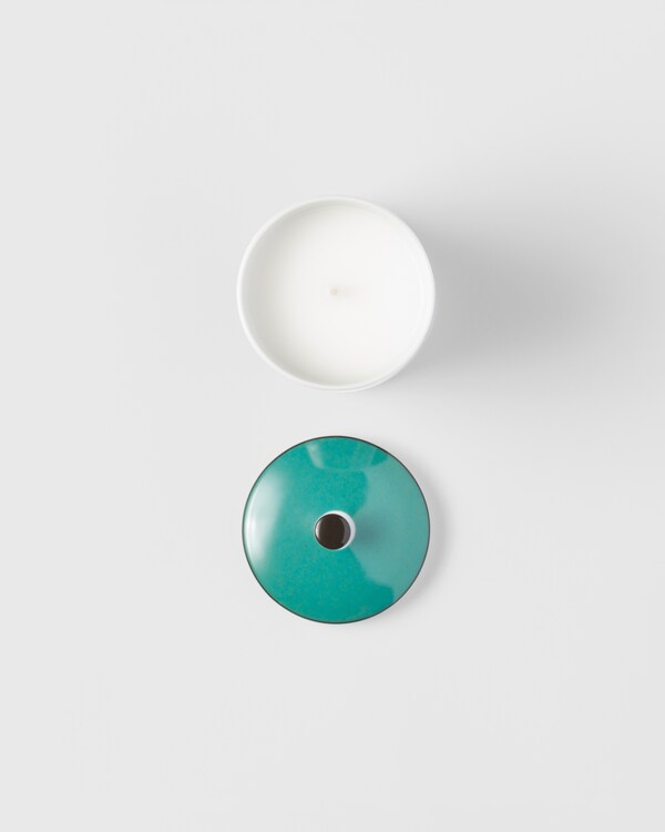 Porcelain scented candle - Florid - Jade Green Porcelain scented candle - Florid - Jade Green