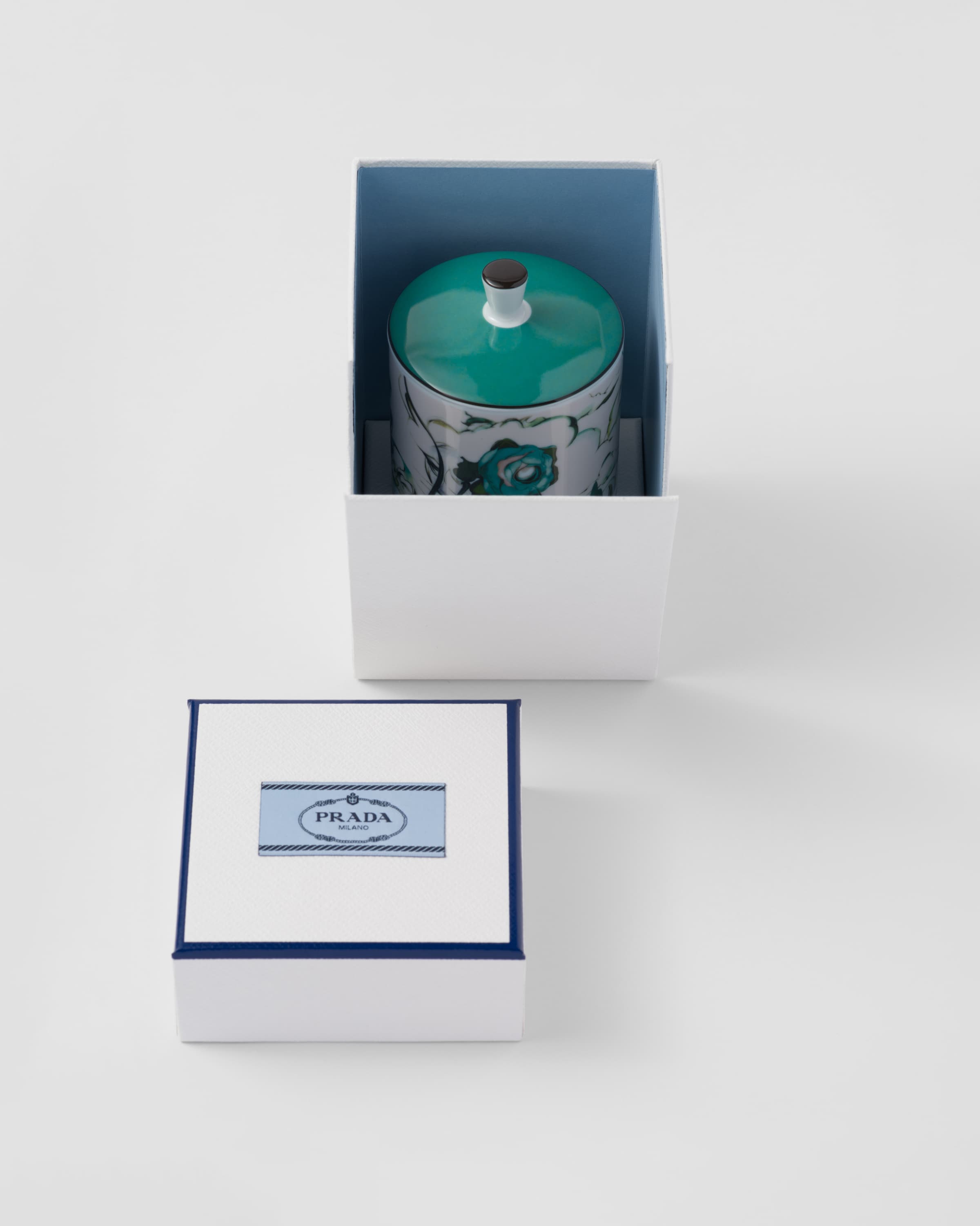 Jade Green Porcelain scented candle - Florid | PRADA Jade Green Porcelain scented candle - Florid | PRADA