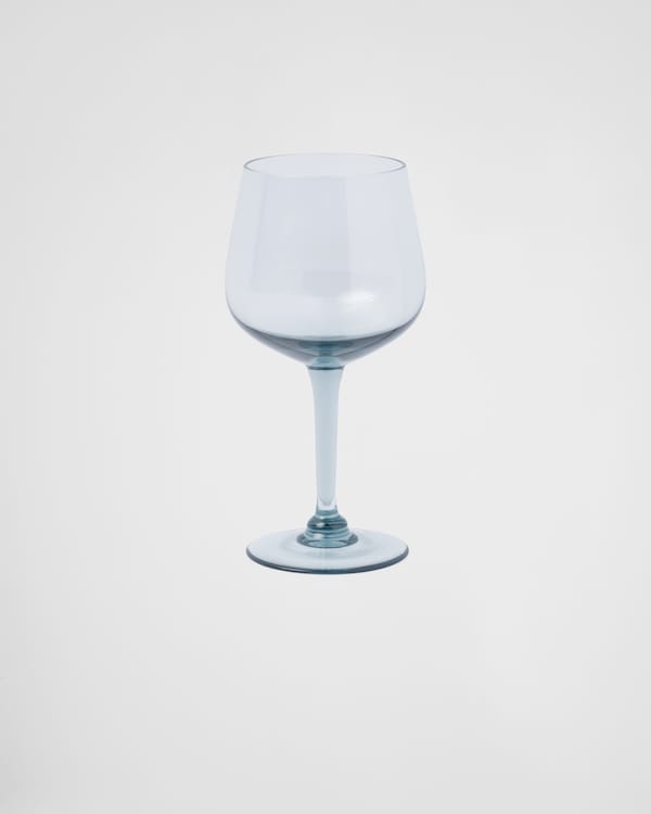 Lot de deux verres à vin blanc en cristal – New York Lot de deux verres à vin blanc en cristal – New York