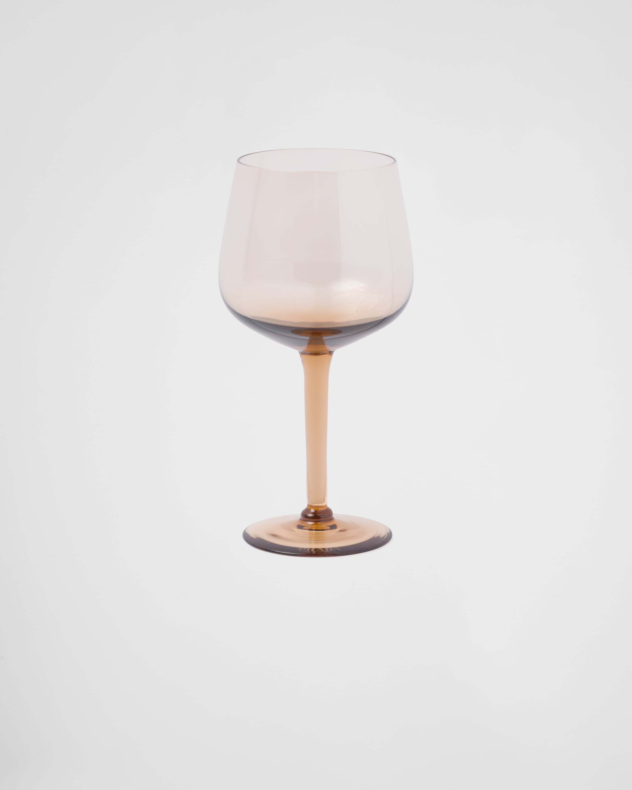 Onix Set of two crystal white wine glasses - New York | PRADA