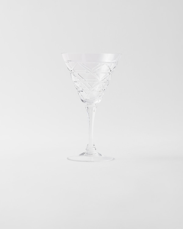 Crystal red wine glass - Triangles Crystal red wine glass - Triangles