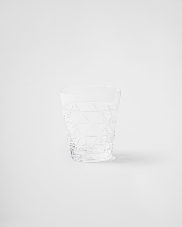 Crystal water glass - Triangles Crystal water glass - Triangles