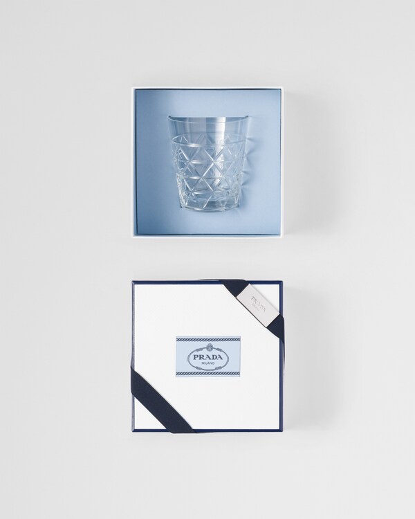 Crystal water glass - Triangles Crystal water glass - Triangles