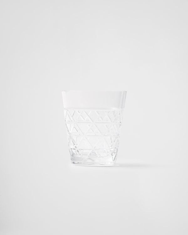 Crystal water glass - Triangles Crystal water glass - Triangles
