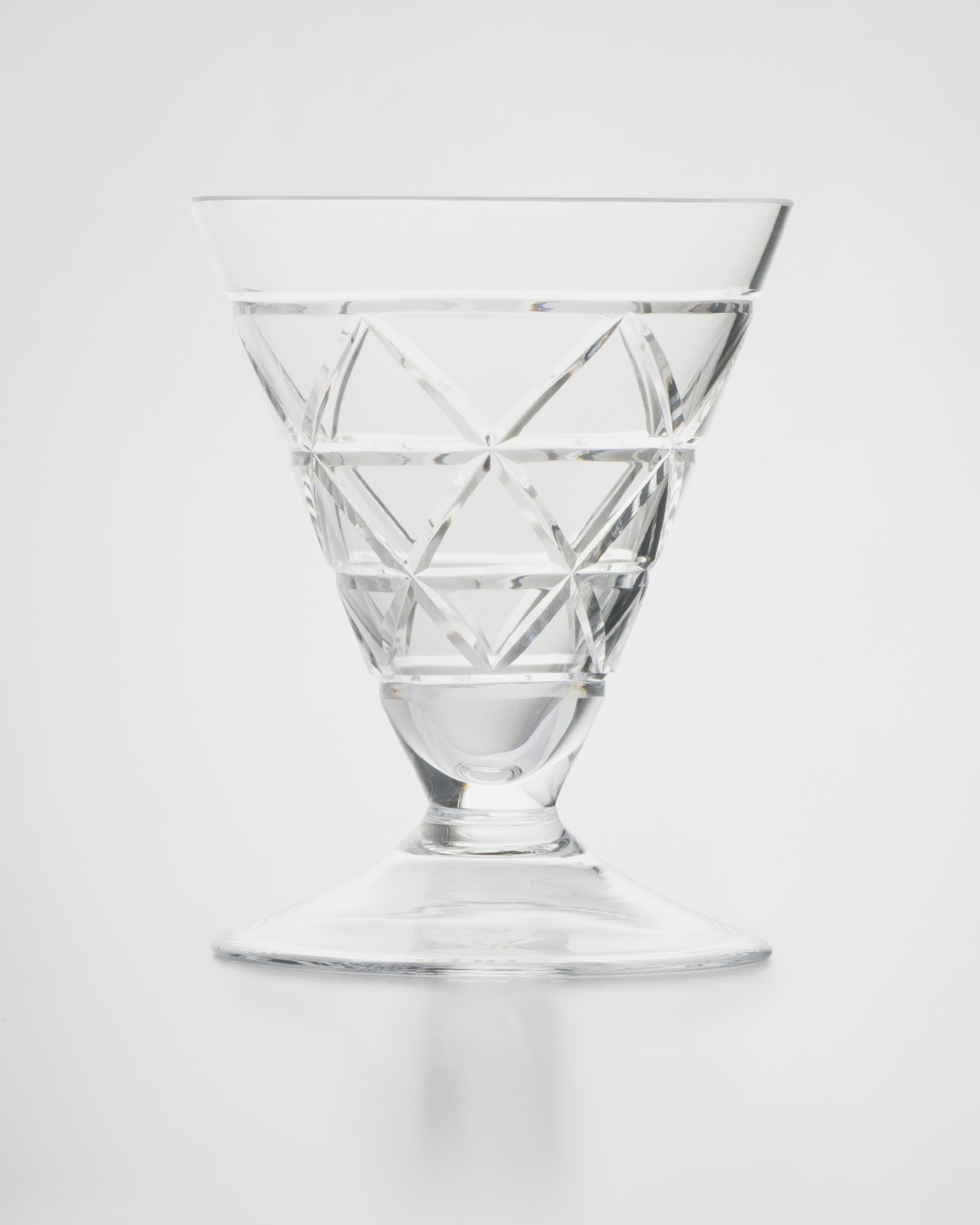 Prada Crystal Goblet - Triangles In Crystal