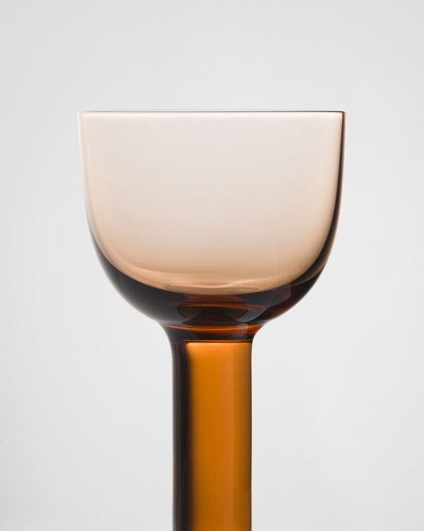 Set of two crystal white wine glasses - Plinth - Onix Set of two crystal white wine glasses - Plinth - Onix