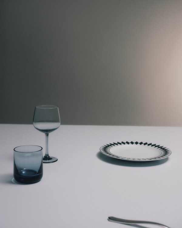 Set of two crystal tumbler glasses - Plinth Set of two crystal tumbler glasses - Plinth