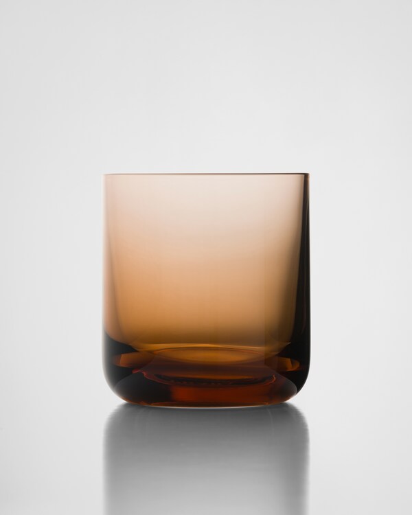 Set of two crystal tumbler glasses - Plinth - Onix Set of two crystal tumbler glasses - Plinth - Onix