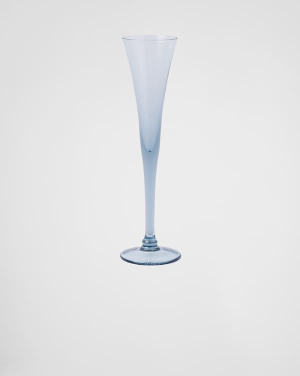 Lot de deux flûtes en cristal – New York Lot de deux flûtes en cristal – New York