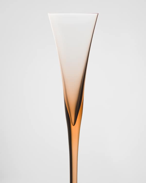 Lot de deux flûtes en cristal – New York Lot de deux flûtes en cristal – New York