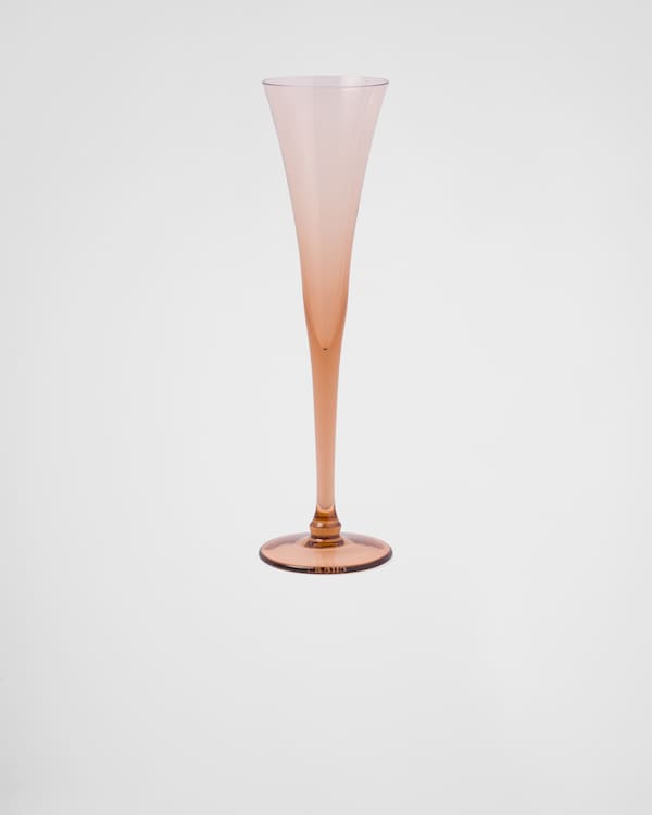 Lot de deux flûtes en cristal – New York Lot de deux flûtes en cristal – New York