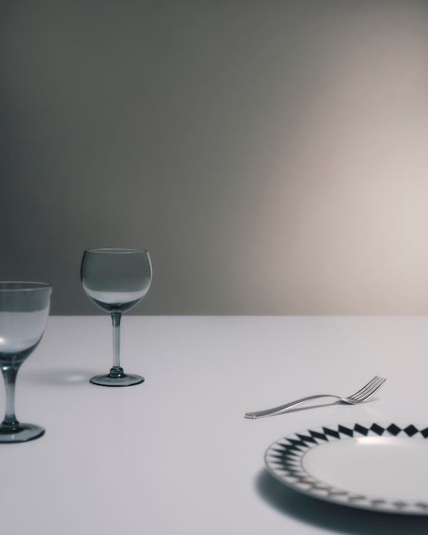 Set de dos copas de vino de cristal - New York - Azul Mar Set de dos copas de vino de cristal - New York - Azul Mar