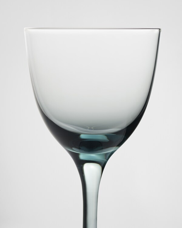 Set de dos copas de agua de cristal - New York - Azul Mar Set de dos copas de agua de cristal - New York - Azul Mar