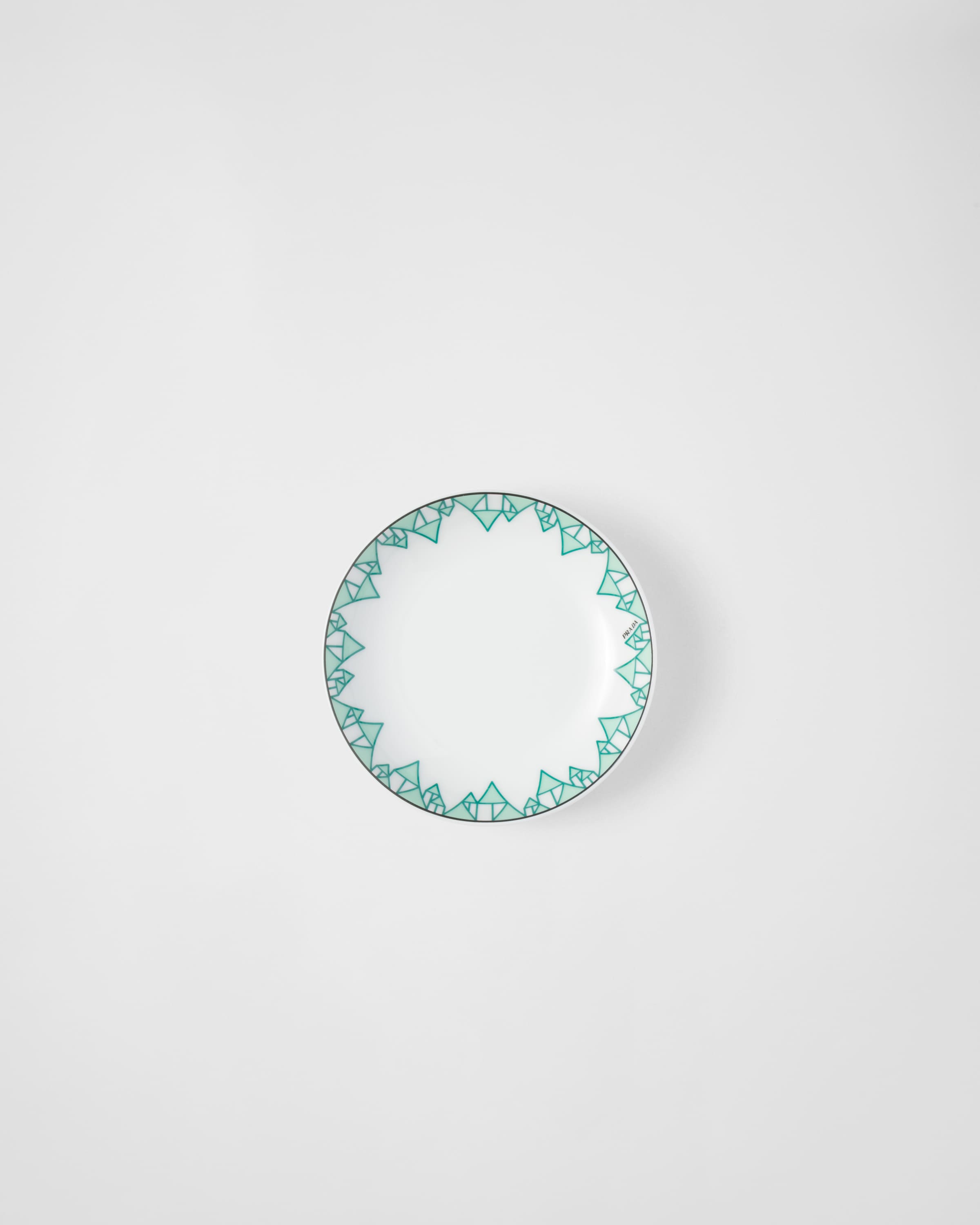 Green Set of two porcelain sauce bowls - Vienna Green | PRADA