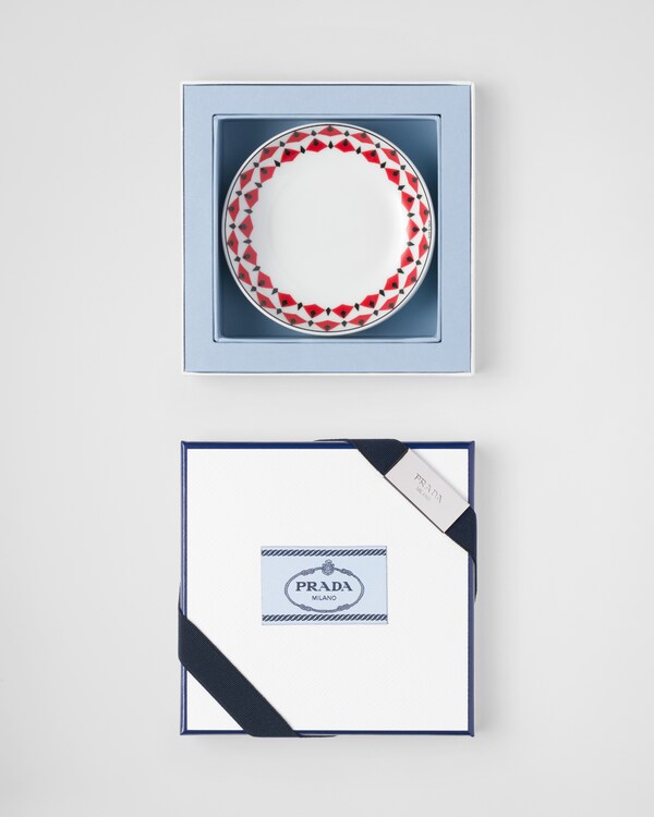 Lot de deux bols à sauce en porcelaine – Vienna Red Lot de deux bols à sauce en porcelaine – Vienna Red