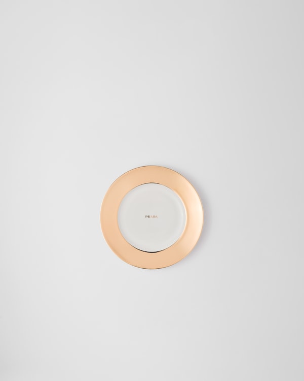 Plato llano de porcelana - Solid Gold - Dorado Plato llano de porcelana - Solid Gold - Dorado