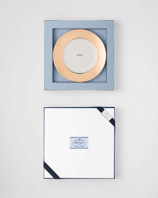 Plato llano de porcelana - Solid Gold - Dorado Plato llano de porcelana - Solid Gold - Dorado