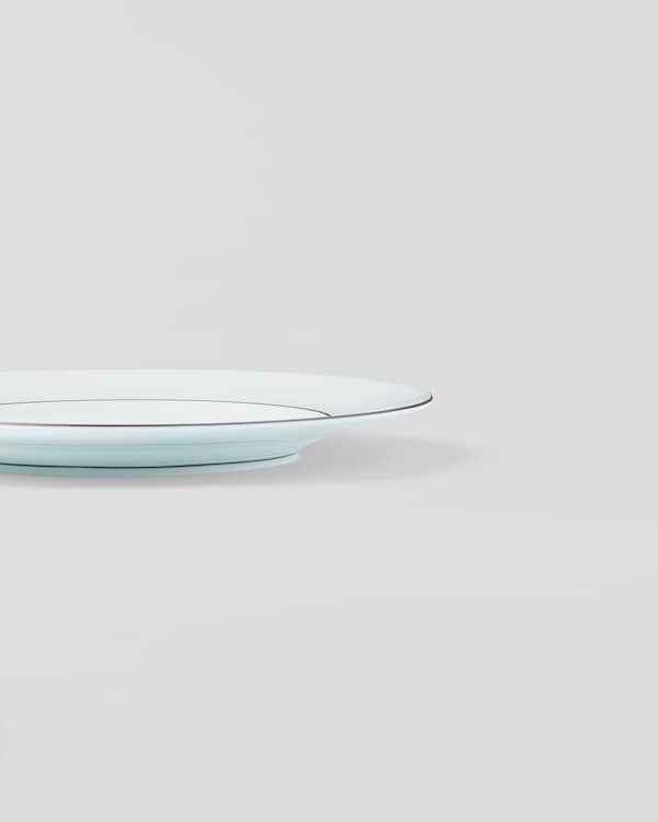 Lot de deux assiettes à dessert en porcelaine – Celadon Lot de deux assiettes à dessert en porcelaine – Celadon