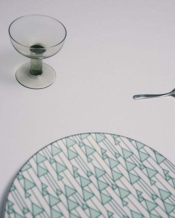 Bajoplato de porcelana - Vienna Green - Verdes Bajoplato de porcelana - Vienna Green - Verdes