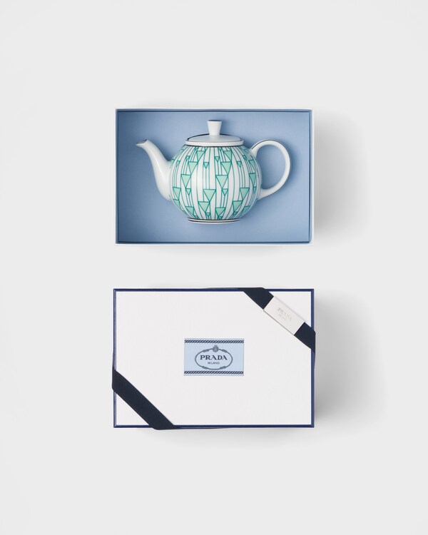 Porcelain teapot - Vienna Green - Green Porcelain teapot - Vienna Green - Green