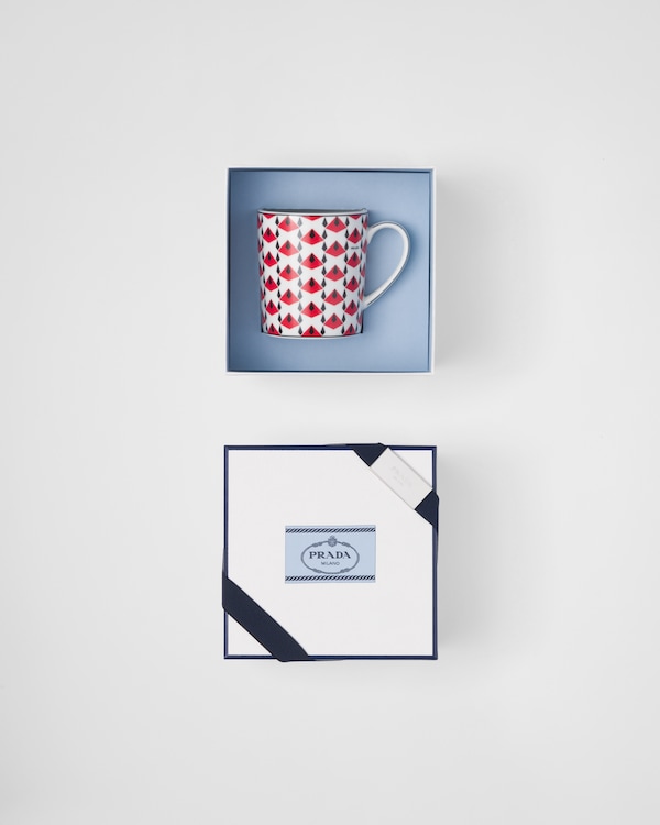 Porcelain mug - Vienna Red Porcelain mug - Vienna Red