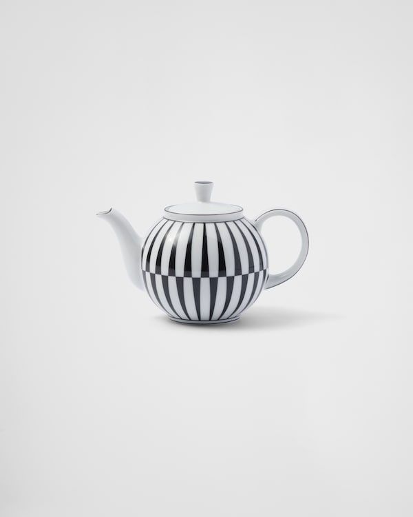 Porcelain teapot - Stripes Porcelain teapot - Stripes