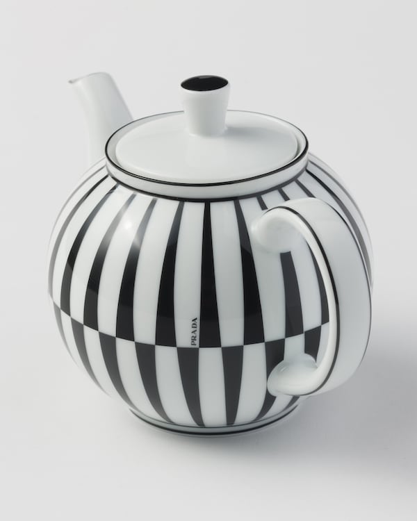 Porcelain teapot - Stripes Porcelain teapot - Stripes
