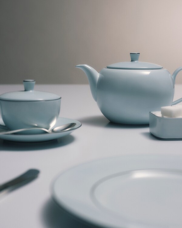 Teekanne aus Porzellan – Celadon Teekanne aus Porzellan – Celadon