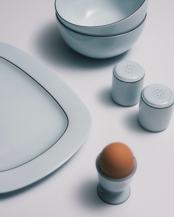 도자기 소금 후추통 세트 - Celadon 도자기 소금 후추통 세트 - Celadon