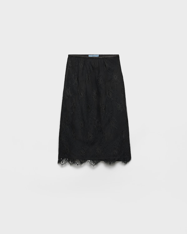 【関税&送料込】Prada Pinstriped Wool Skirt With Belt Prada Prada Pinstriped Skirt With Belt | italist | REVERSIBLE