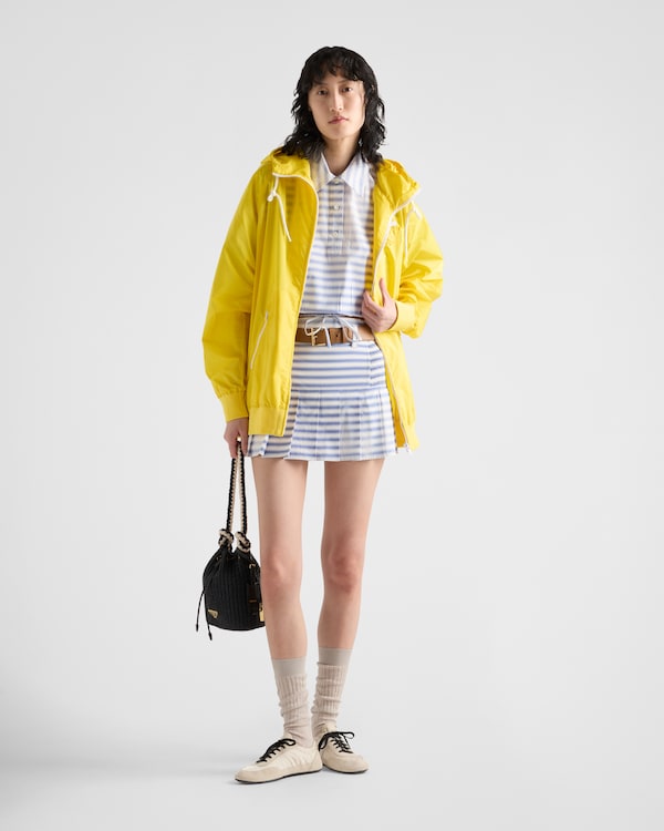 Striped poplin miniskirt Striped poplin miniskirt