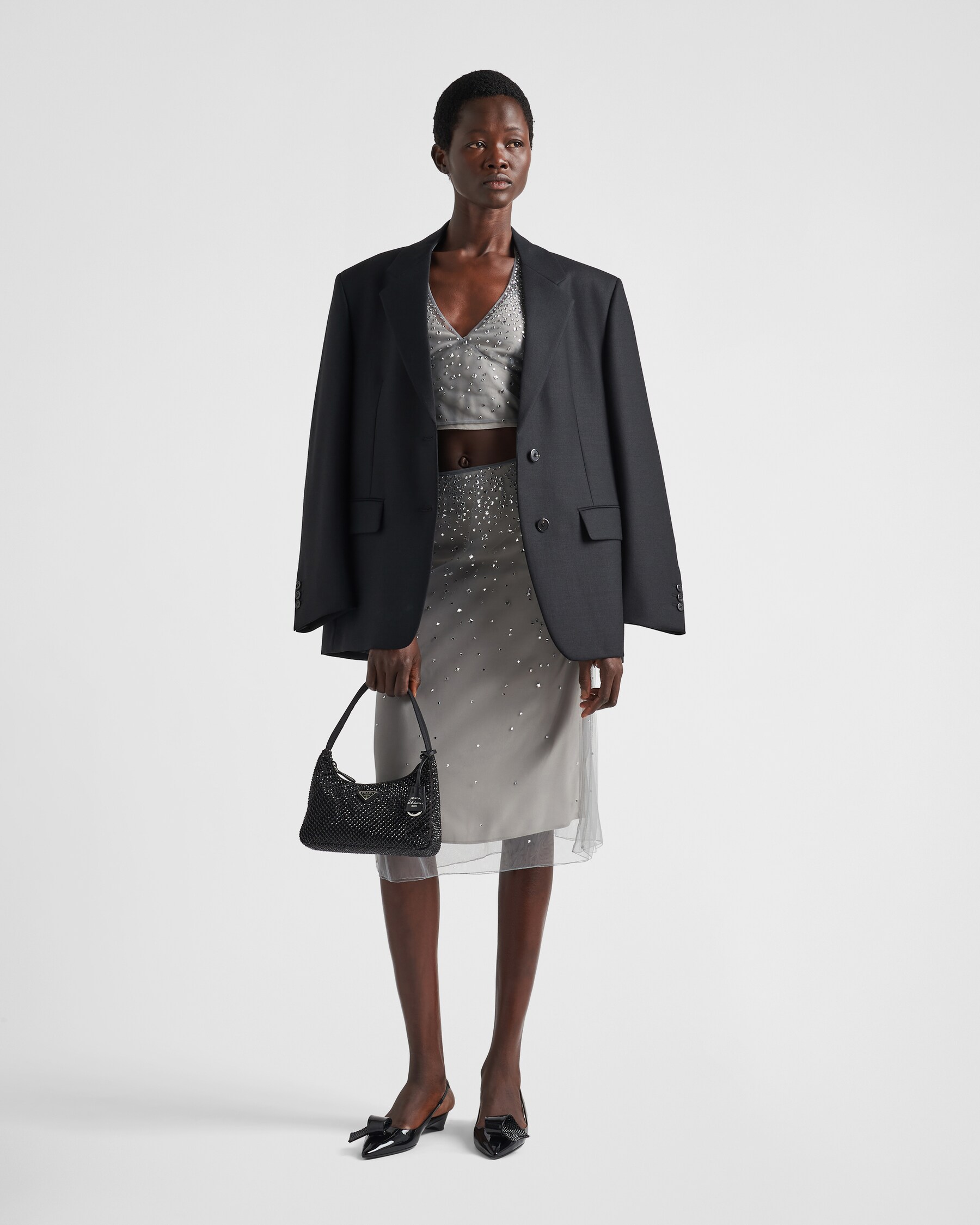 PRADA 26S MIDI SKIRT 816