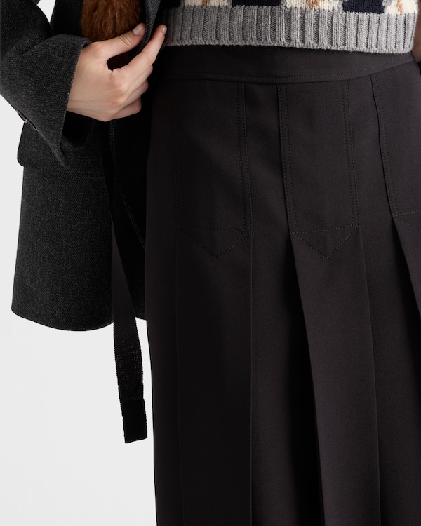 Sablé satin skirt Sablé satin skirt