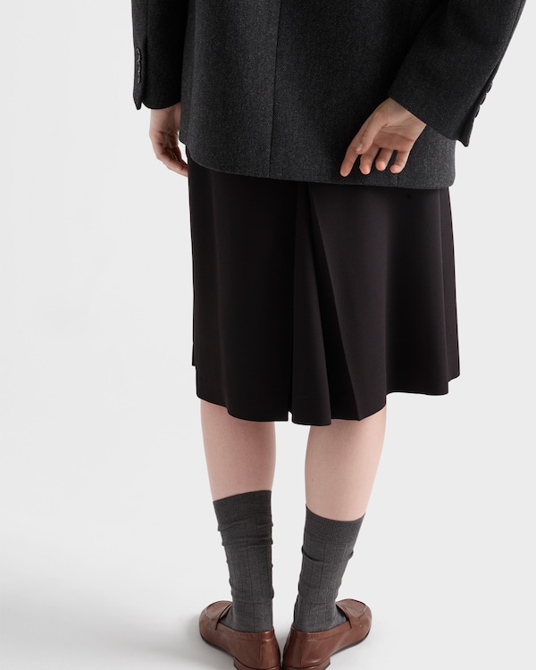 Sablé satin skirt Sablé satin skirt