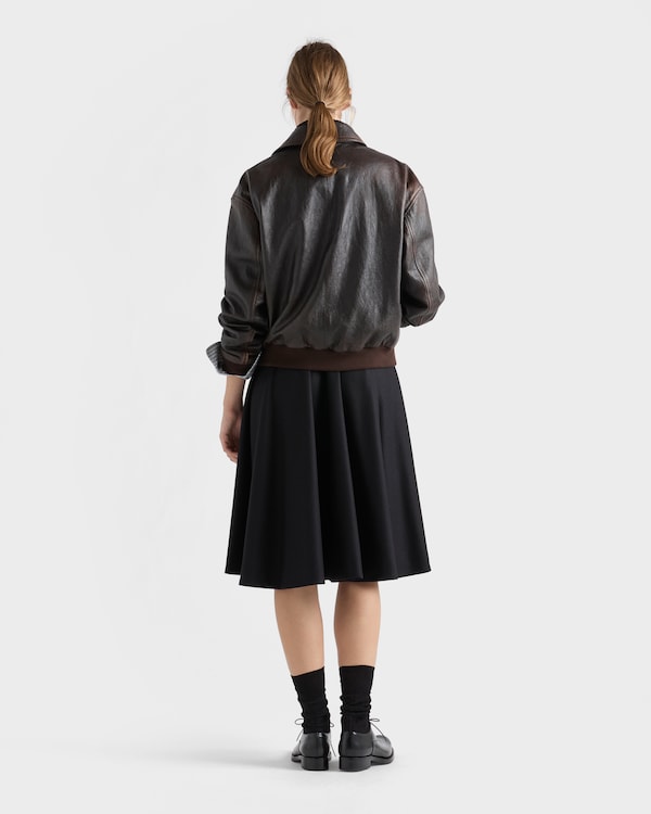 Re-Wool skirt - Black Re-Wool skirt - Black