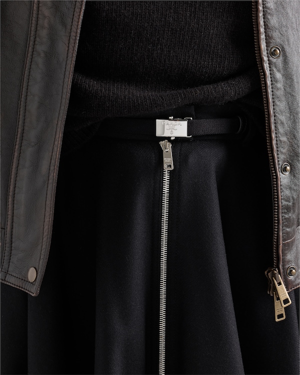 Re-Wool skirt - Black Re-Wool skirt - Black