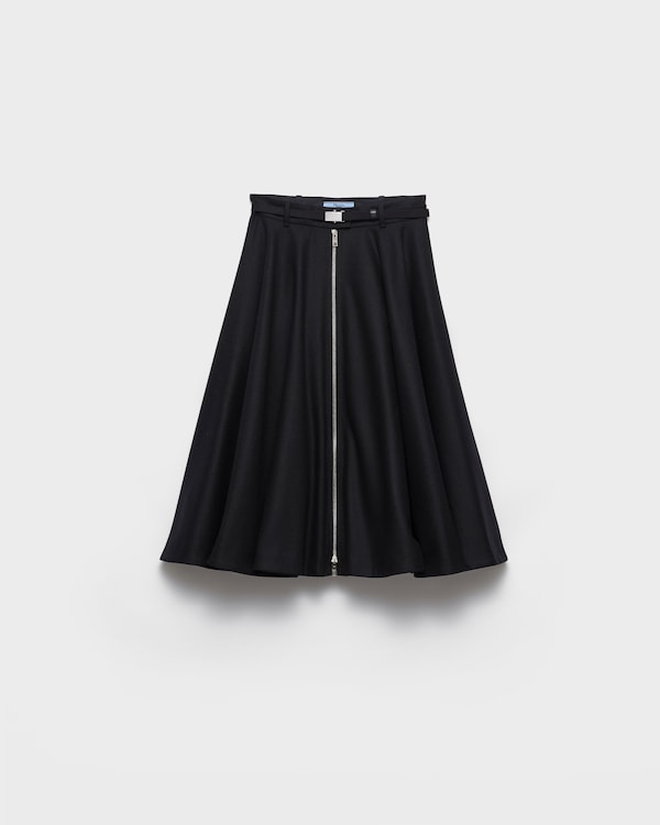 Re-Wool skirt - Black Re-Wool skirt - Black