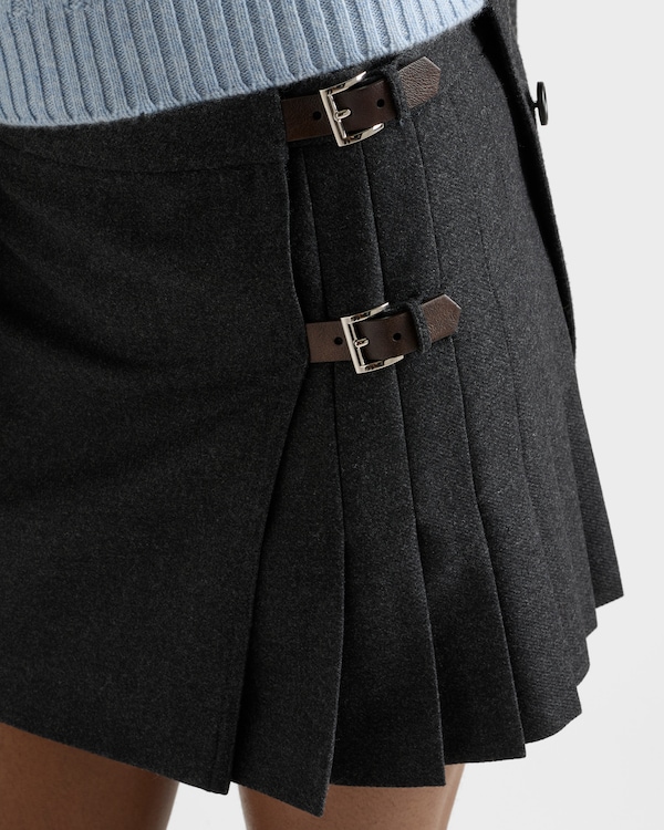 Re-Wool miniskirt - Anthrazitgrau Re-Wool miniskirt - Anthrazitgrau