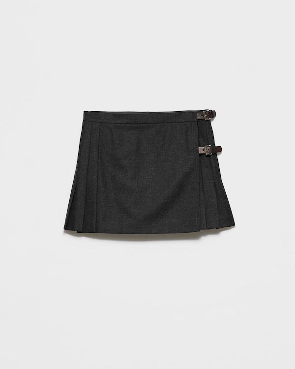 Re-Wool miniskirt - Anthrazitgrau Re-Wool miniskirt - Anthrazitgrau