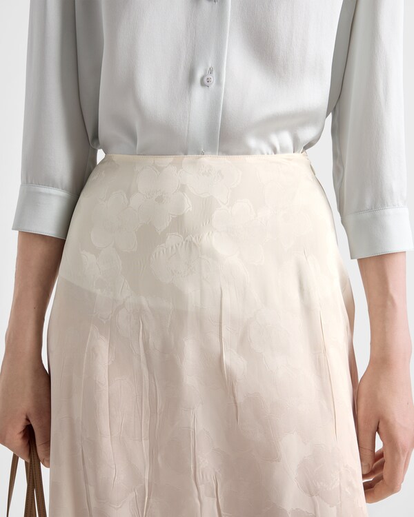 花卉印花半身裙 花卉印花半身裙