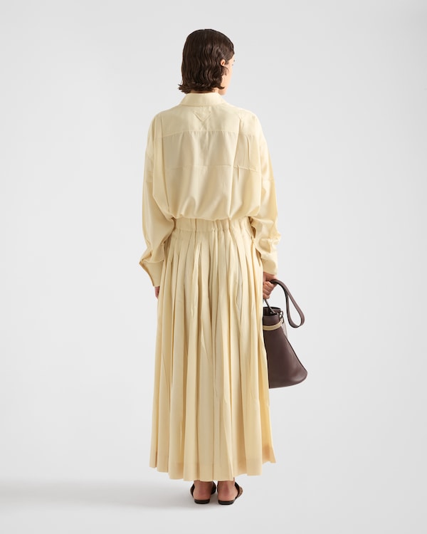 Canvas maxi-skirt - Cream Canvas maxi-skirt - Cream