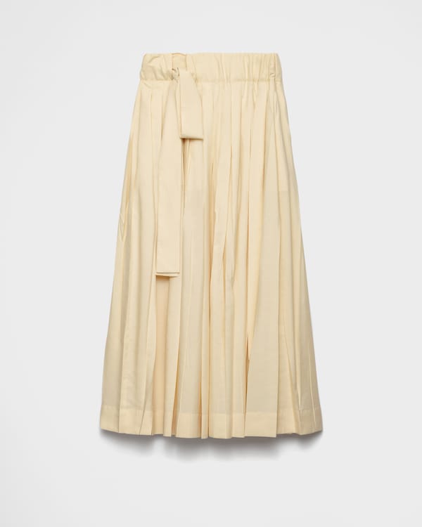 Canvas maxi-skirt - Cream Canvas maxi-skirt - Cream